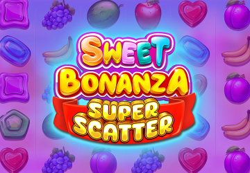 Игра Sweet Bonanza Super Scatter в Shuffle Casino
